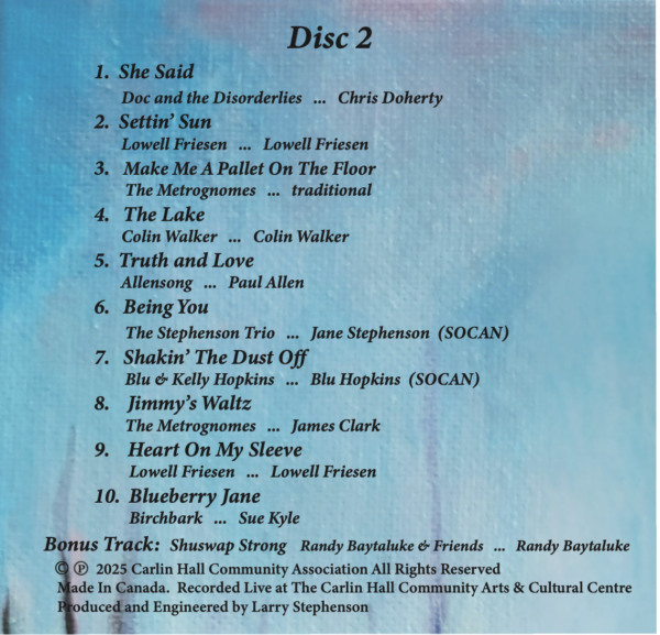 Connections  Live At Carlin Hall